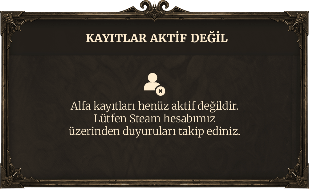 Kayıt Uyarısı